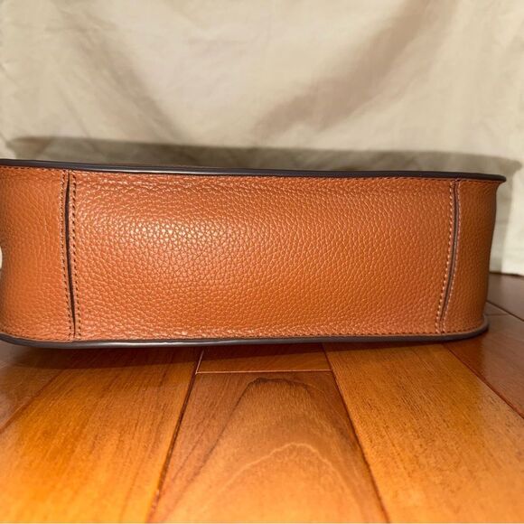 Tory Burch Thea Brown Leather Crossbody - Picture 13 of 14